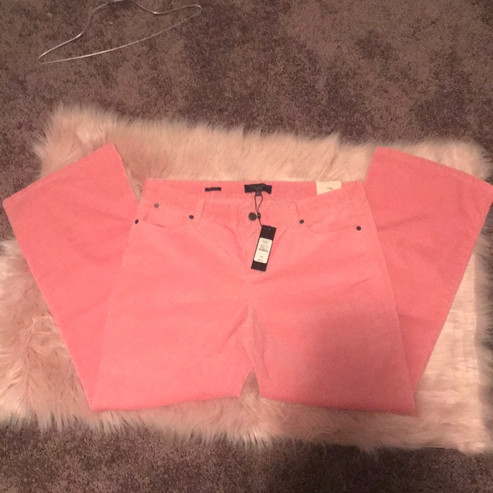 Talbots Corduroy Signature fit pants NWT